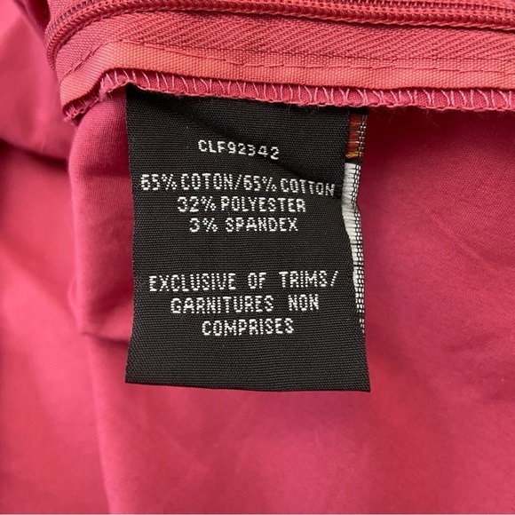 2/40$ Cotton long sleeves pink blouse Coupé fushia cotton spandex polyest Medium - Picture 10 of 15